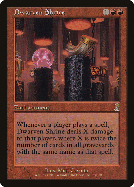 Dwarven Shrine (ODY-187) - Odyssey Foil