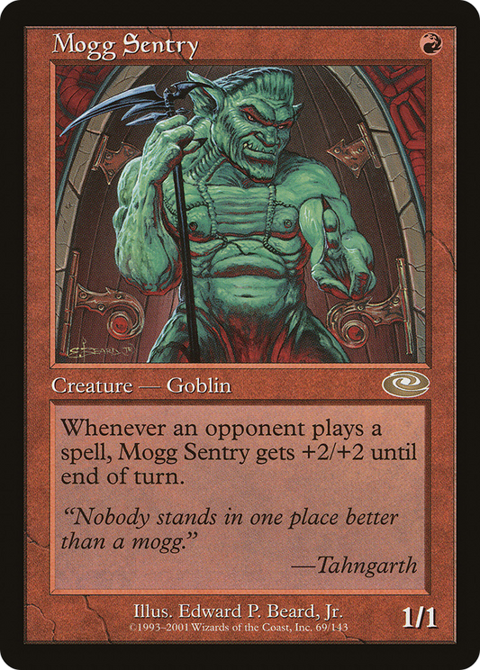 Mogg Sentry (PLS-069) - Planeshift Foil