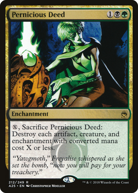Pernicious Deed (A25-212) - Masters 25 Foil