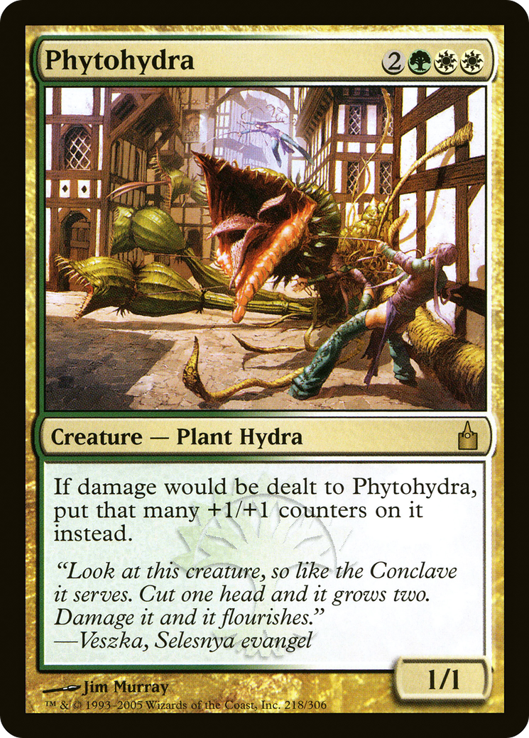 Phytohydra (RAV-218) - Ravnica: City of Guilds Foil