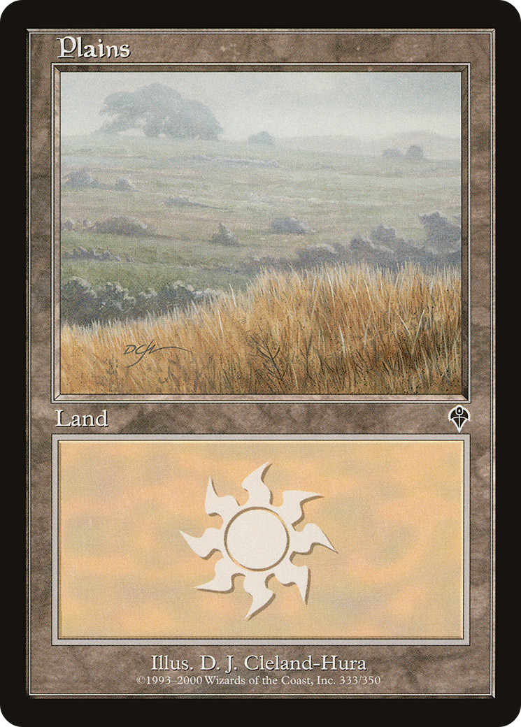 Plains (INV-333) - Invasion Foil