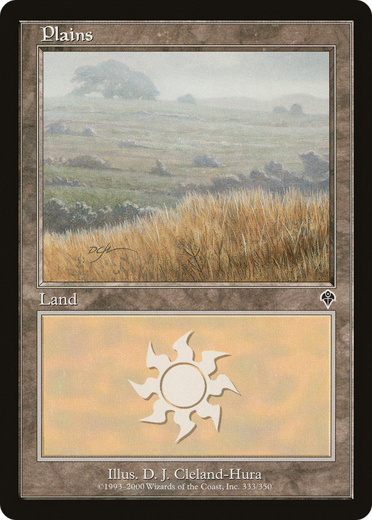 Plains (INV-333) - Invasion Foil