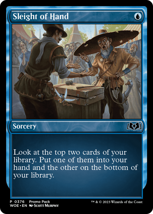 Sleight of Hand (PPWOE-376) - Wilds of Eldraine Foil