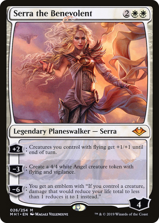 Serra the Benevolent (MH1-026) - Modern Horizons Foil