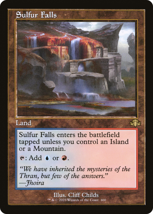 Sulfur Falls (DMR-400) - Dominaria Remastered Foil