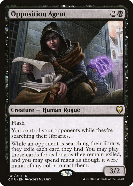 Opposition Agent (PPMKM-141) - Commander Legends Promos Foil