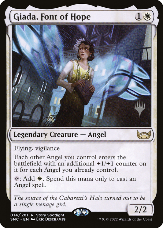 Giada, Font of Hope (PPSNC-014) - Streets of New Capenna Promos Foil