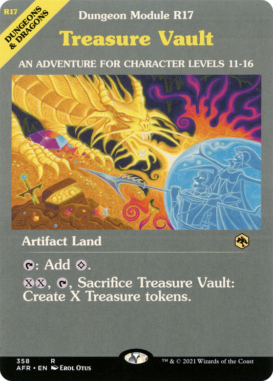 Treasure Vault (AFR-358) - Adventures in the Forgotten Realms: (Showcase)