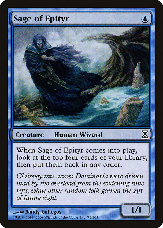 Sage of Epityr (TSP-074) - Time Spiral Foil