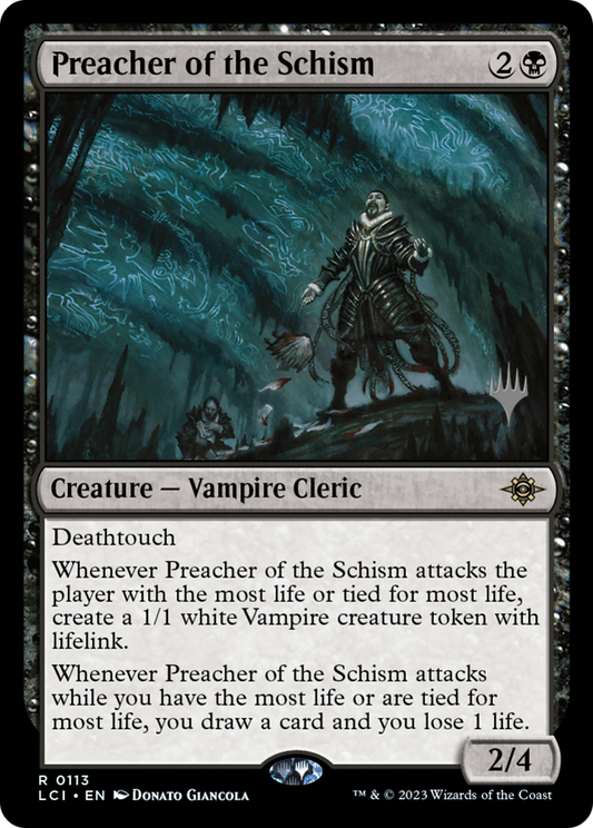 Preacher of the Schism (PPLCI-113) - The Lost Caverns of Ixalan Promos Foil