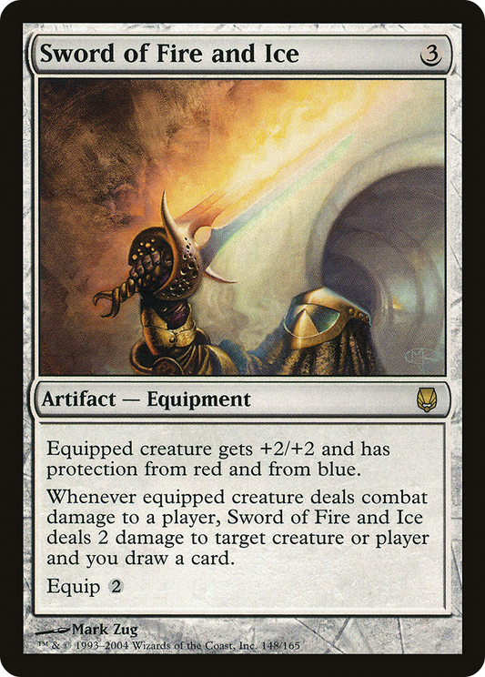 Sword of Fire and Ice (DST-148) - Darksteel Foil