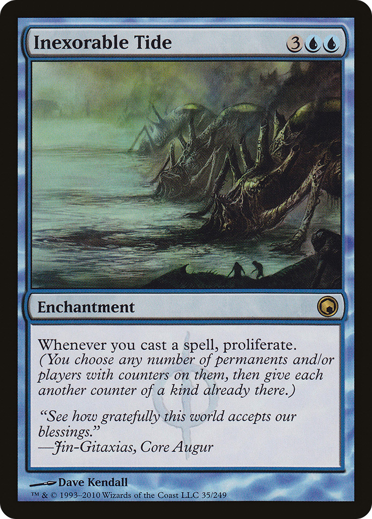 Inexorable Tide (SOM-035) - Scars of Mirrodin