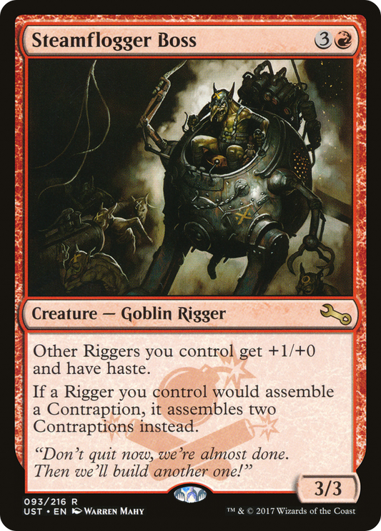 Steamflogger Boss (UST-093) - Unstable Foil