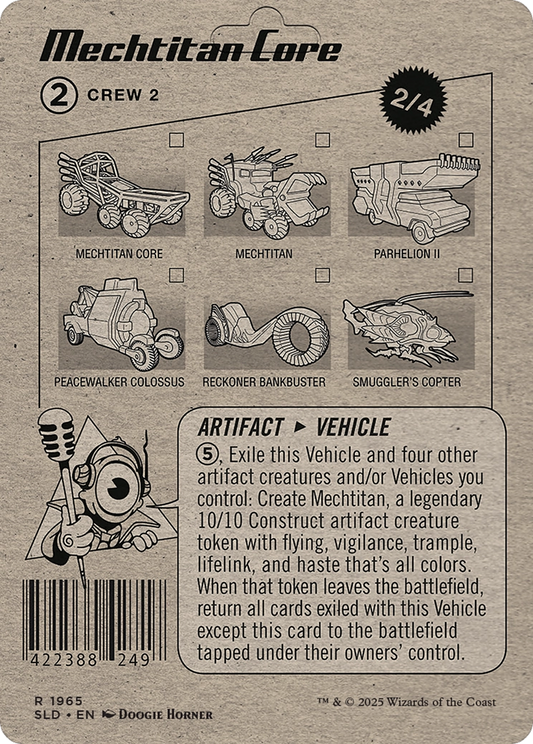 Mechtitan Core // Mechtitan Core (SLD-1965) - Secret Lair Drop (Borderless)