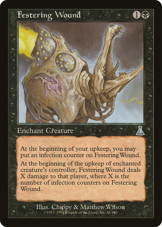 Festering Wound (UDS-061) - Urza's Destiny Foil