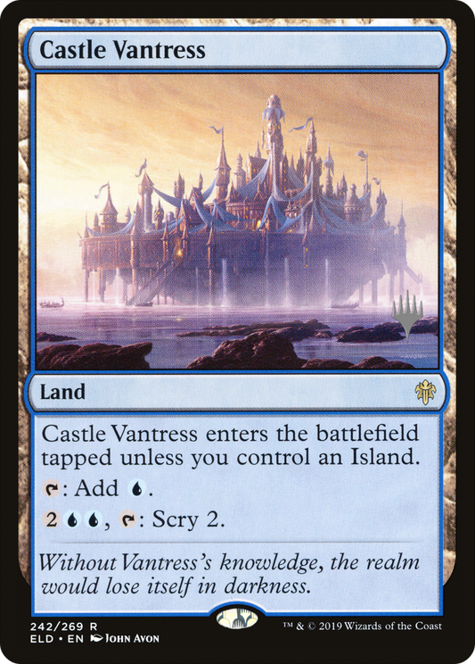 Castle Vantress (PPELD-242) - Throne of Eldraine Promos Foil