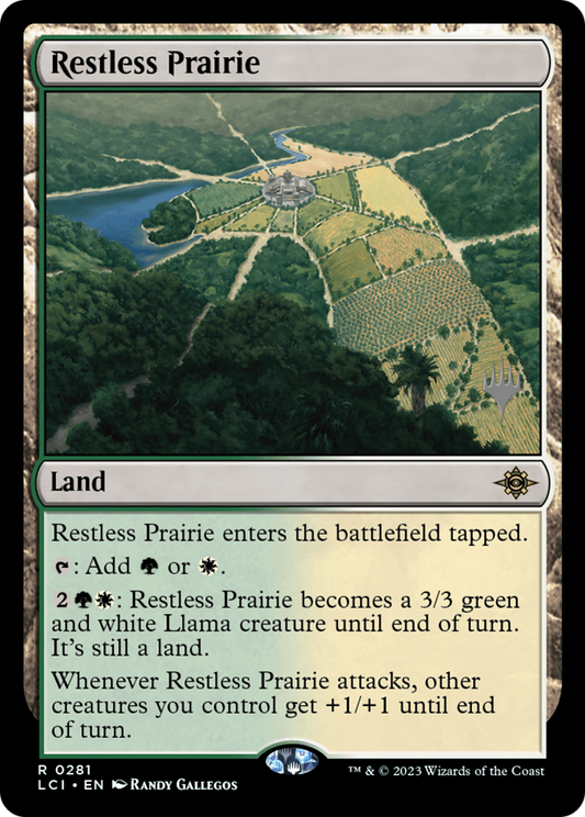 Restless Prairie (PPLCI-281) - The Lost Caverns of Ixalan Promos Foil