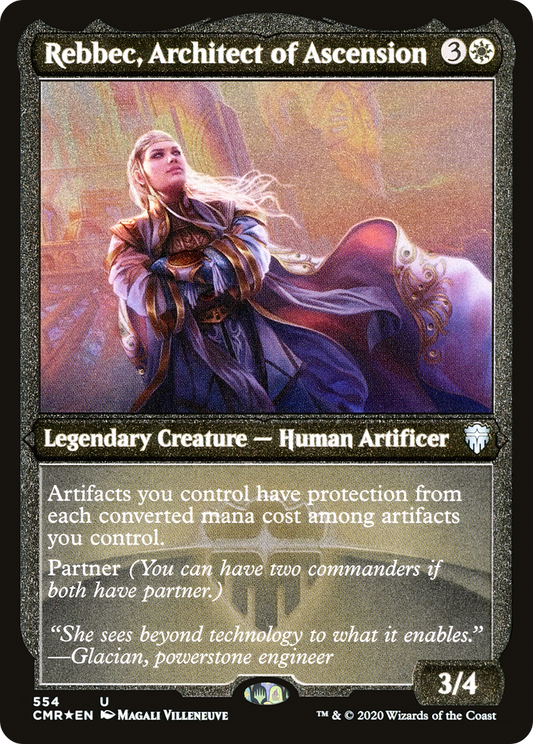 Rebbec, Architect of Ascension (CMR-554) - Commander Legends Foil