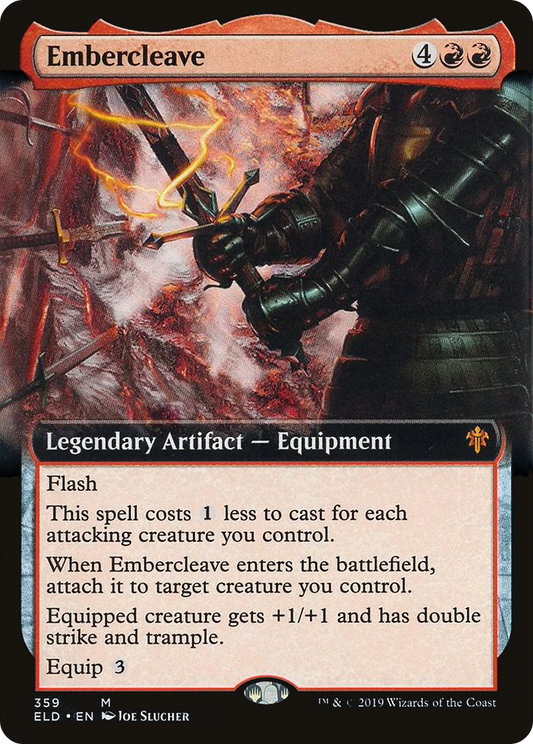 Embercleave (ELD-359) - Throne of Eldraine: (Extended Art) Foil