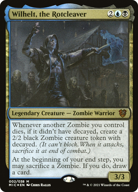 Wilhelt, the Rotcleaver (MIC-002) - Midnight Hunt Commander Display Commanders Foil