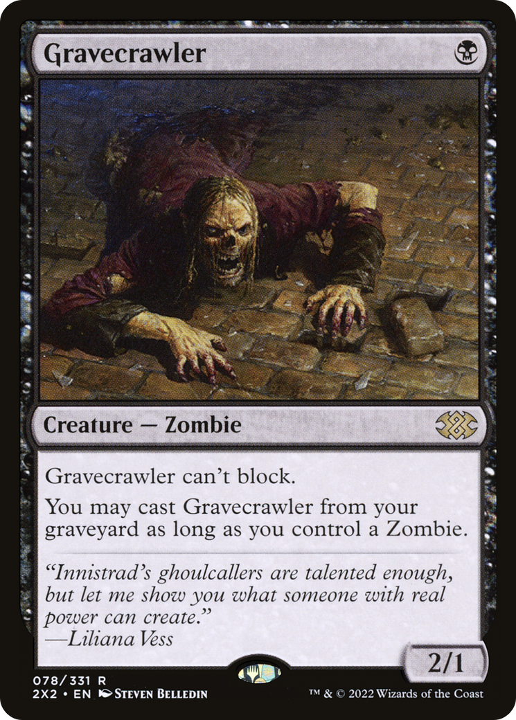 Gravecrawler (2X2-078) - Double Masters 2022