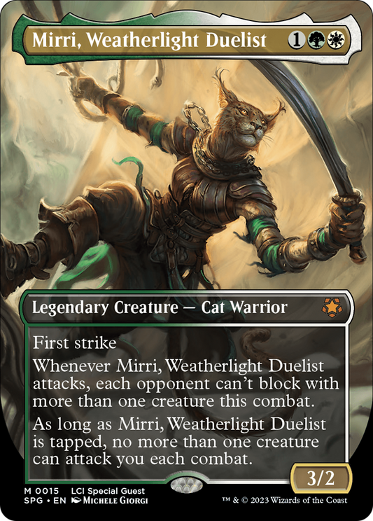 Mirri, Weatherlight Duelist (SPG-015) - Special Guests (Borderless)
