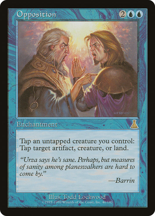 Opposition (UDS-040) - Urza's Destiny Foil