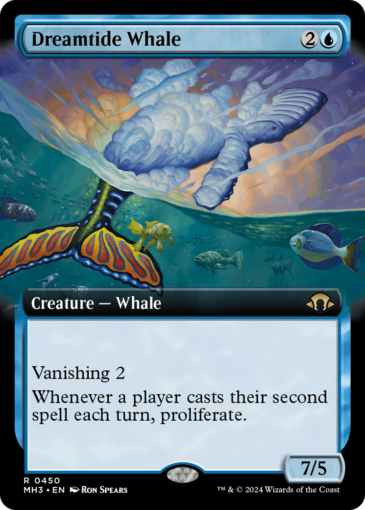 Dreamtide Whale (MH3-450) - Modern Horizons 3: (Extended Art)