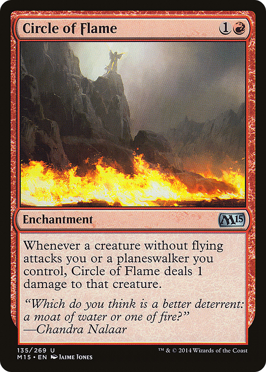 Circle of Flame (M15-135) - Magic 2015 Foil