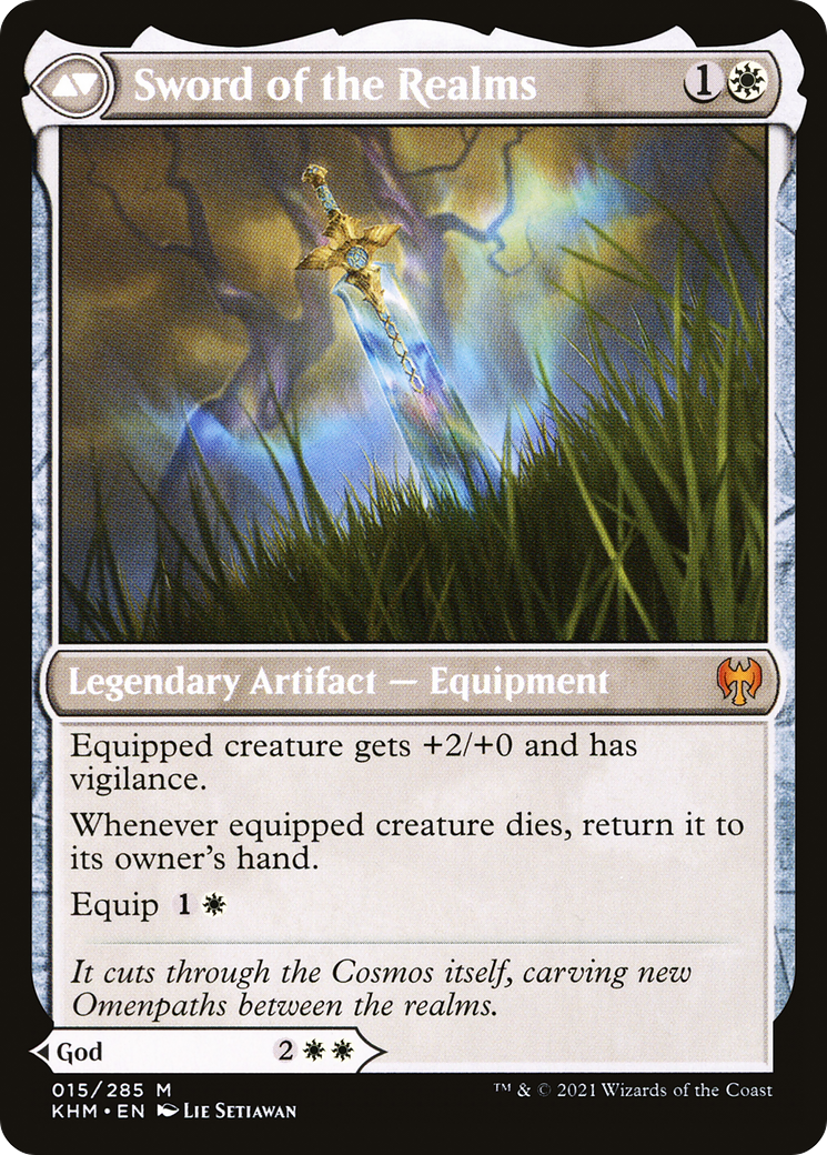 Halvar, God of Battle // Sword of the Realms (KHM-015) - Kaldheim Foil