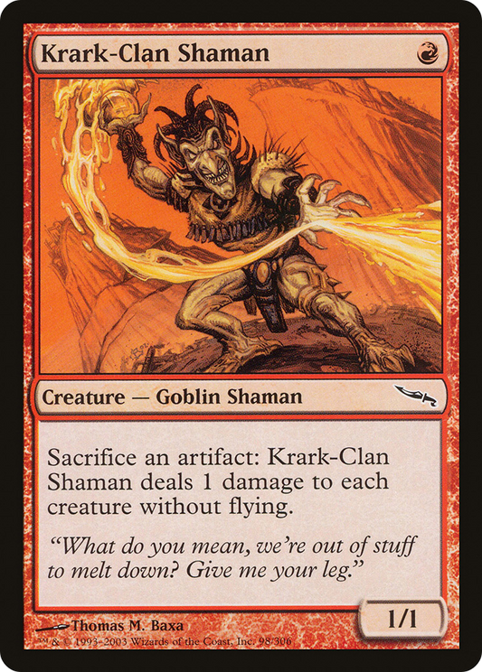 Krark-Clan Shaman (MRD-098) - Mirrodin