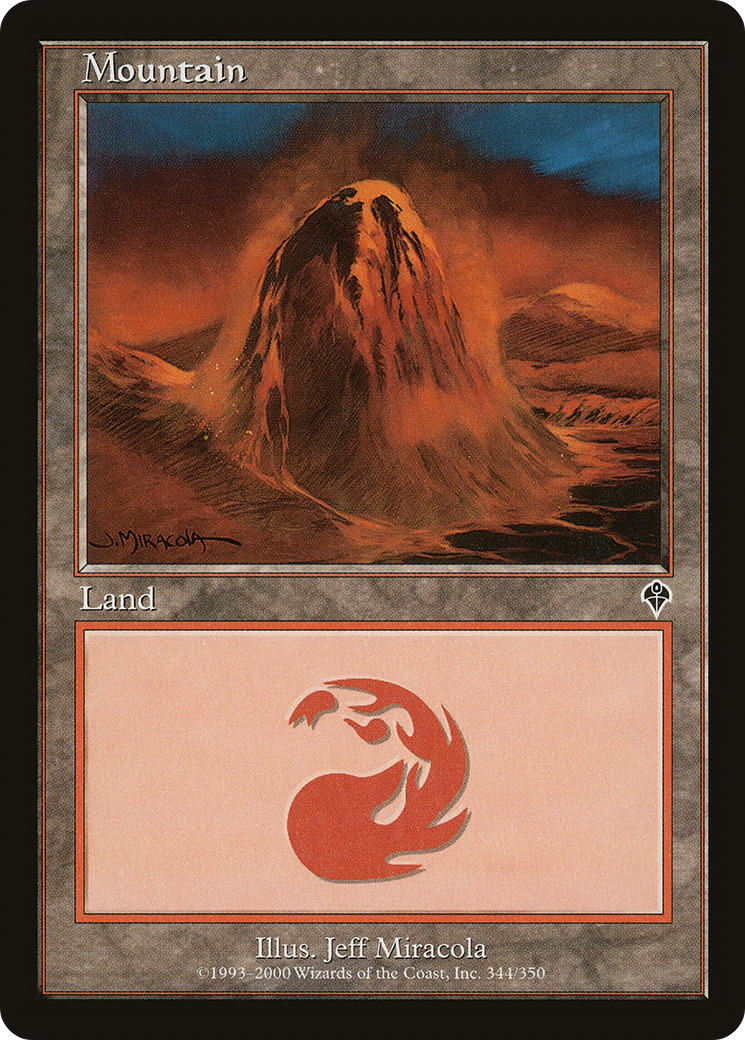 Mountain (INV-344) - Invasion Foil