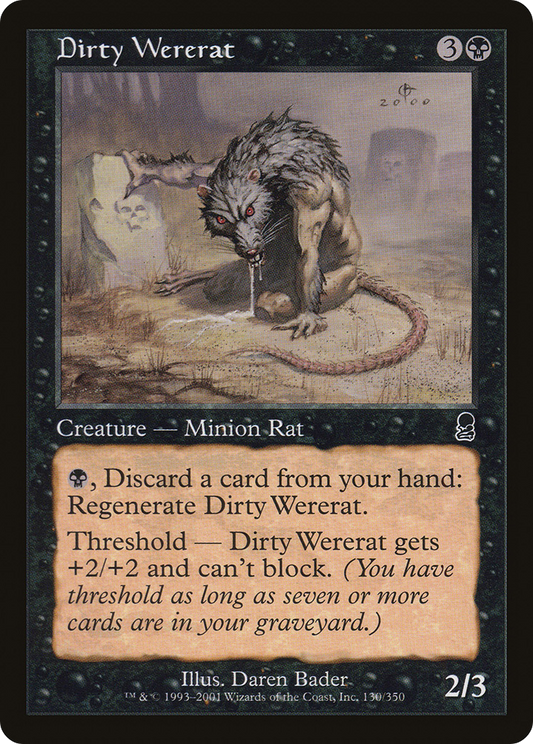 Dirty Wererat (ODY-130) - Odyssey Foil