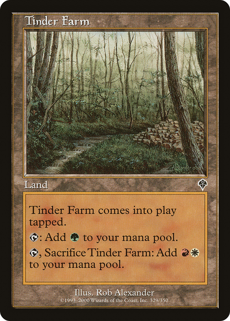 Tinder Farm (INV-329) - Invasion Foil