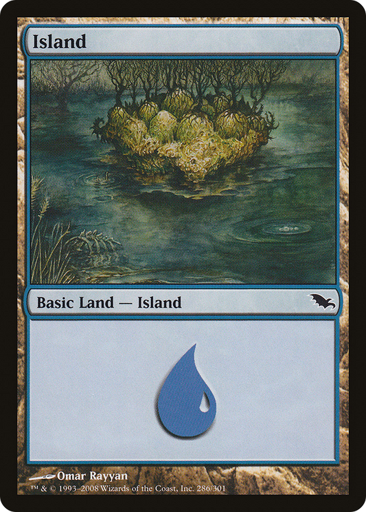 Island (SHM-286) - Shadowmoor Foil