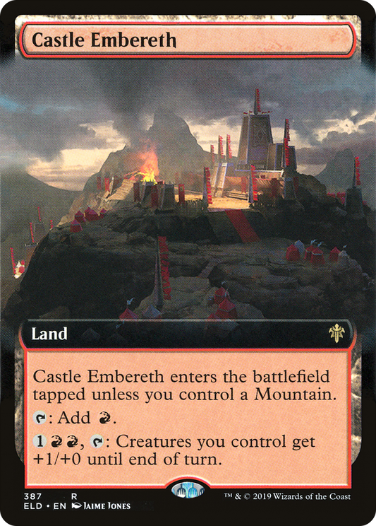 Castle Embereth (ELD-387) - Throne of Eldraine: (Extended Art)