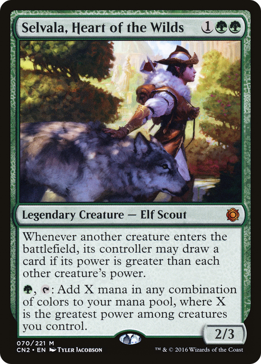 Selvala, Heart of the Wilds (CN2-070) - Conspiracy: Take the Crown