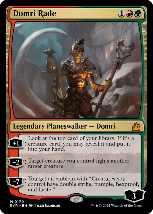 Domri Rade (RVR-179) - Ravnica Remastered Foil