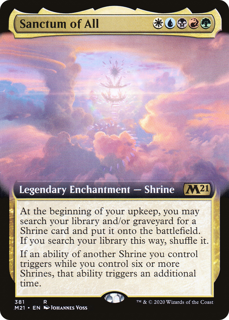 Sanctum of All (M21-381) - Core Set 2021: (Extended Art)
