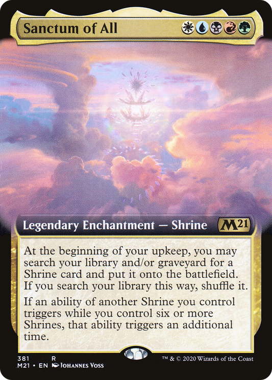 Sanctum of All (M21-381) - Core Set 2021: (Extended Art)