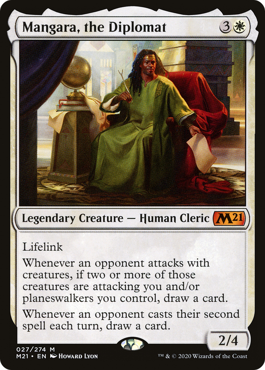 Mangara, the Diplomat (M21-027) - Core Set 2021 Foil