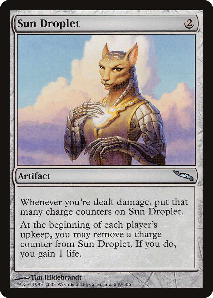 Sun Droplet (MRD-249) - Mirrodin Foil