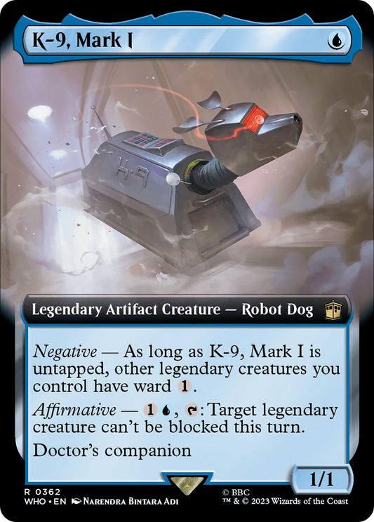 K-9, Mark I (WHO-362) - Doctor Who: (Extended Art)