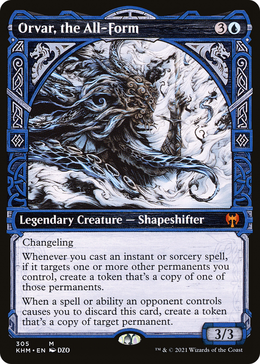 Orvar, the All-Form (KHM-305) - Kaldheim: (Showcase) Foil