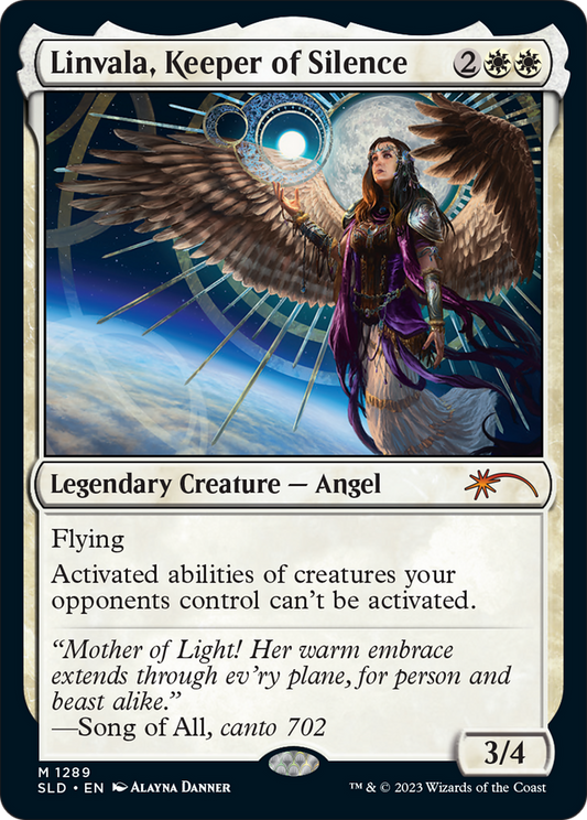 Linvala, Keeper of Silence (SLD-1289) - Secret Lair Drop