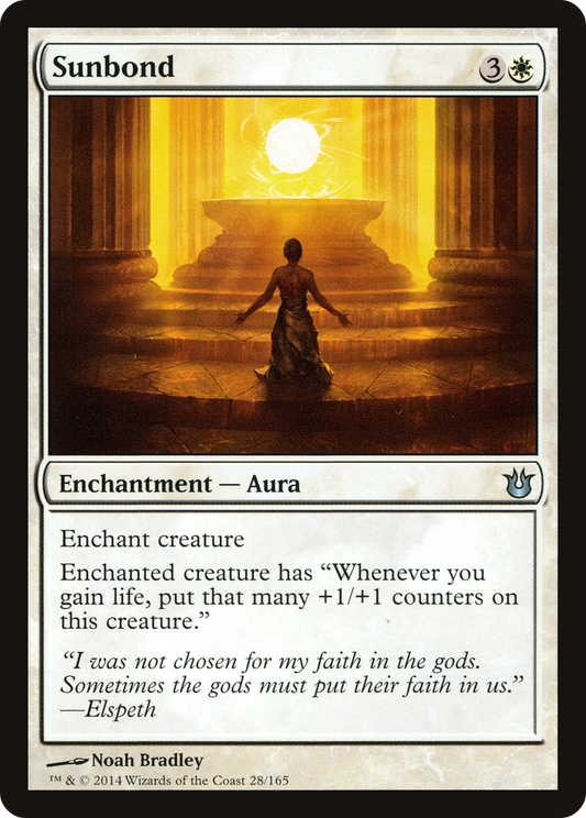Sunbond (BNG-028) - Born of the Gods Foil