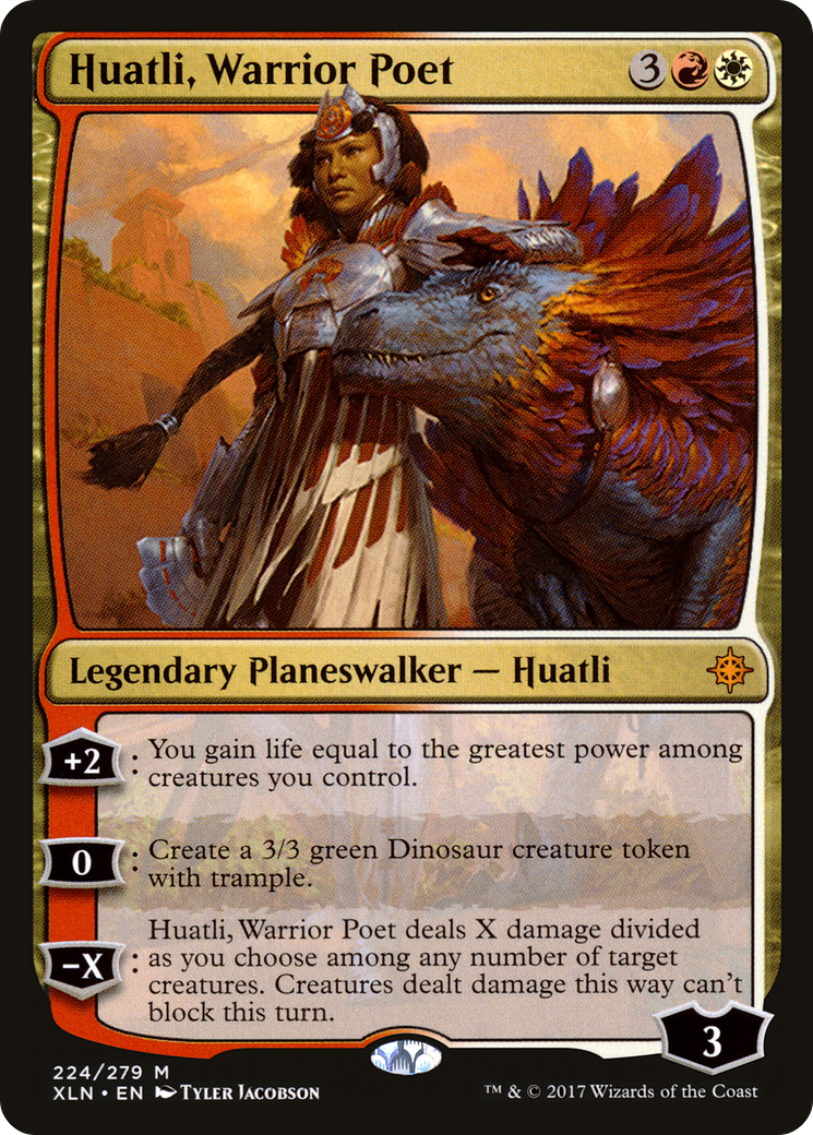 Huatli, Warrior Poet (XLN-224) - Ixalan