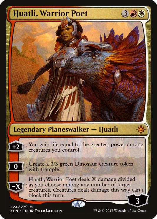Huatli, Warrior Poet (XLN-224) - Ixalan