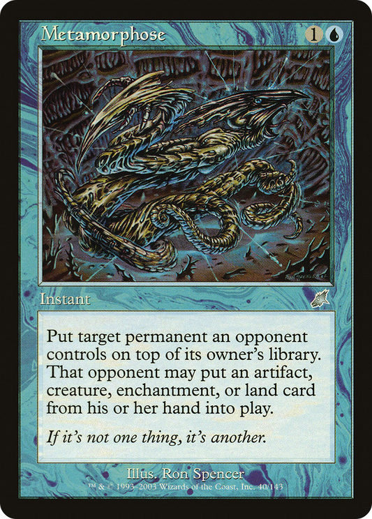 Metamorphose (SCG-040) - Scourge Foil