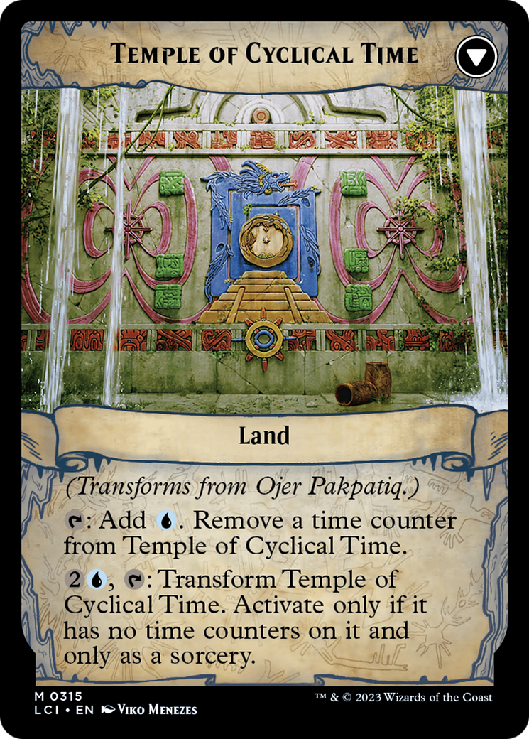 Ojer Pakpatiq, Deepest Epoch // Temple of Cyclical Time (LCI-315) - The Lost Caverns of Ixalan: (Showcase)